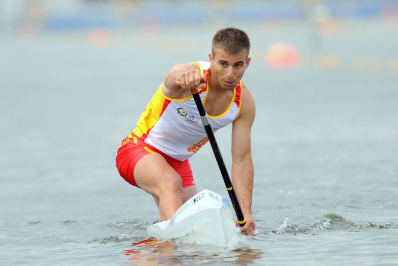 Archivo:Canoa españa 2013 europeo Junior.JPG
