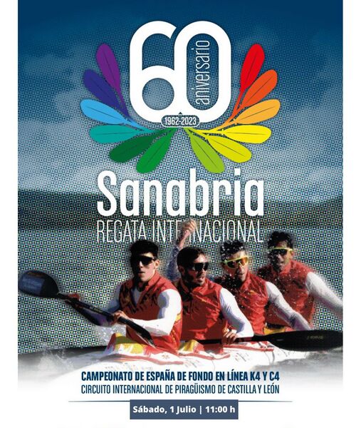 Archivo:Cartel de 60 aniversario Sanabria 2 .jpg