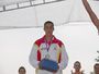 David Rodríguez Dorado, en el podium Subcampeón K-1 junior Copa del Mundo Trencin (Eslovaquia) 2006 otra 1G.JPG
