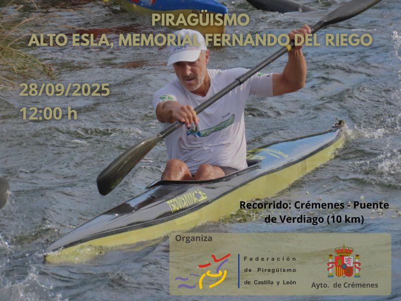 Archivo:CARTEL Descenso del Alto Esla.jpeg