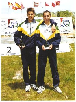 Copa España Maraton 2001, Rodriguez y Alda.jpg