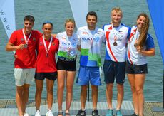 LIII Campeonato de España de Sprint Olímpico Podium T.jpg